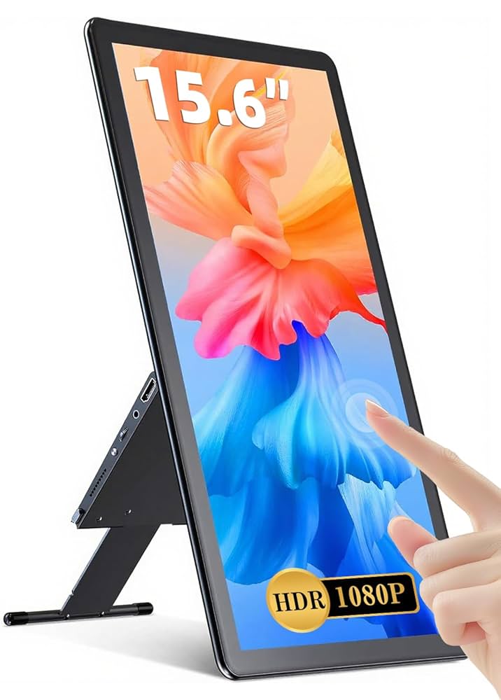 Amazon.co.jp: EVICIV モバイルモニター タッチパネル 15.6